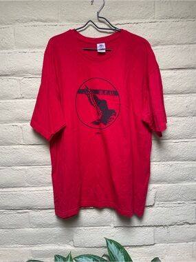 B.E.U. Red Short-Sleeve Graphic Men’s Tee